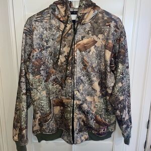 Women's Outdoor Camouflage Performance zip sweatshirt